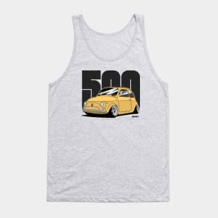 Italian retro car 500 Tank Top